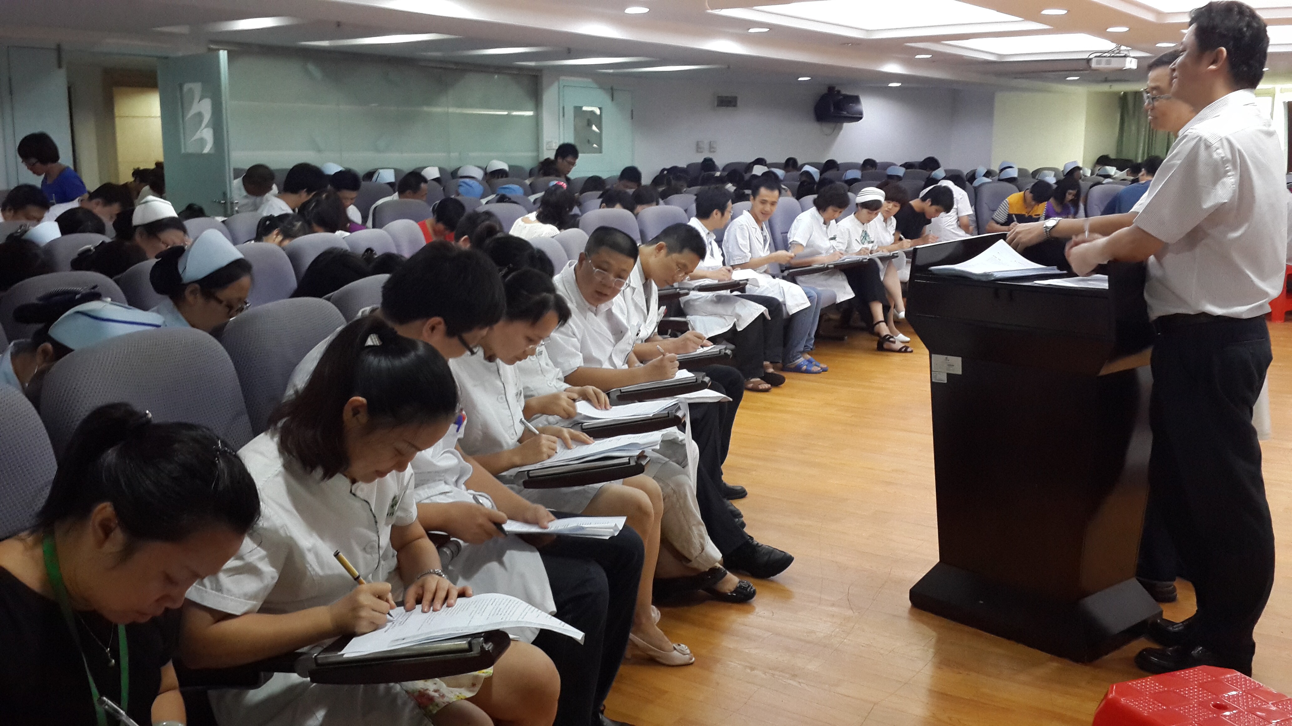 广州现代医院第二次JCI认证考试全院开考