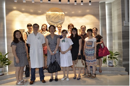 天河区妇幼保健院来我院参观交流