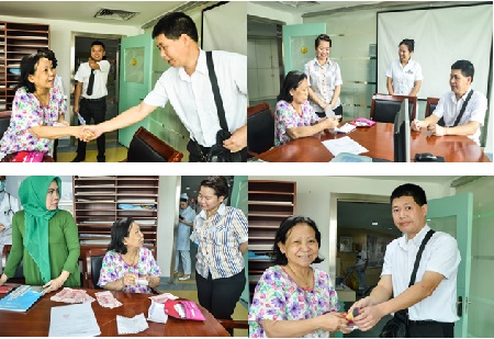 现代员工何永皞拾5500元钱包返还患者获赞