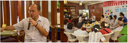 得了癌症该怎么进食?--“无国界抗癌防癌志愿者”第四期培训顺利举行