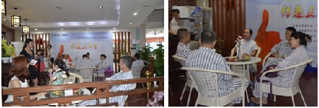 现代医院开展肾病沙龙---多位血透患者交流治疗心得