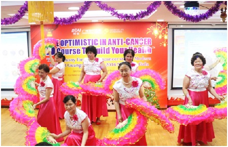 200名海外患者广州现代医院快乐迎新年