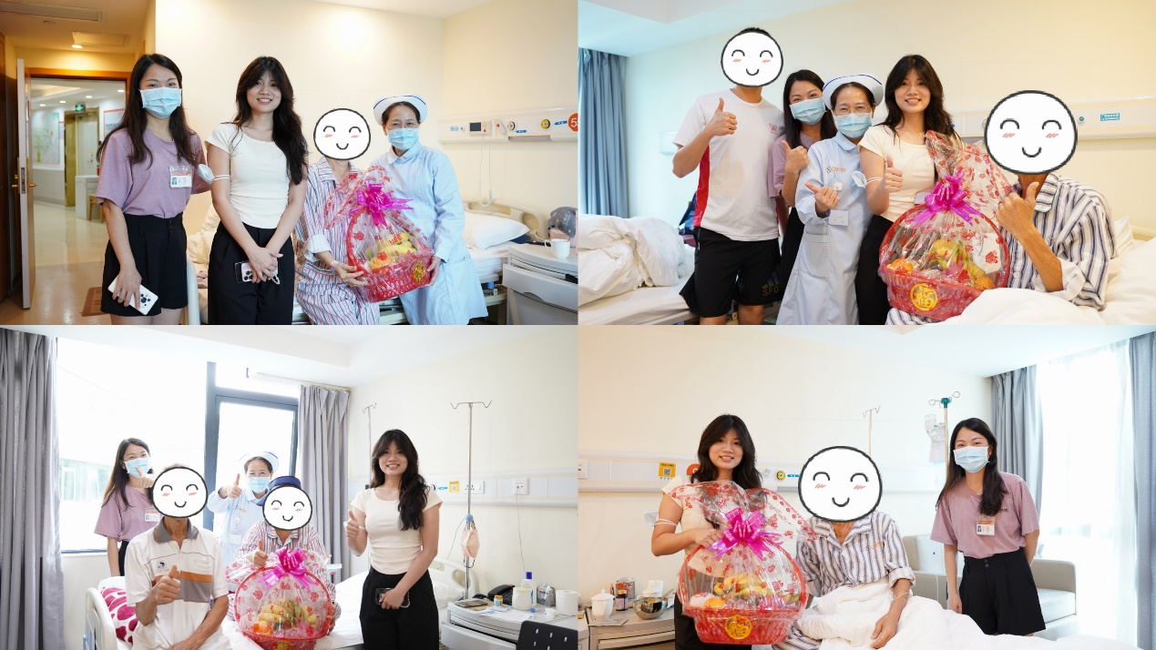 【关爱患者，暖心慰问】——圣丹福广州现代肿瘤医院吉隆坡办事处携果篮慰问马来西亚患者
